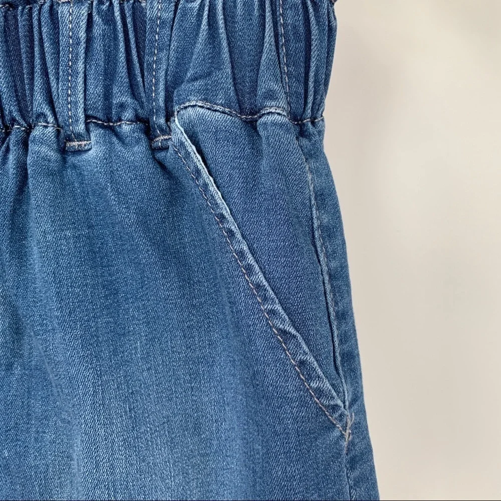 Black Label C’est Toi High Waisted Jean Skirt Size S‎